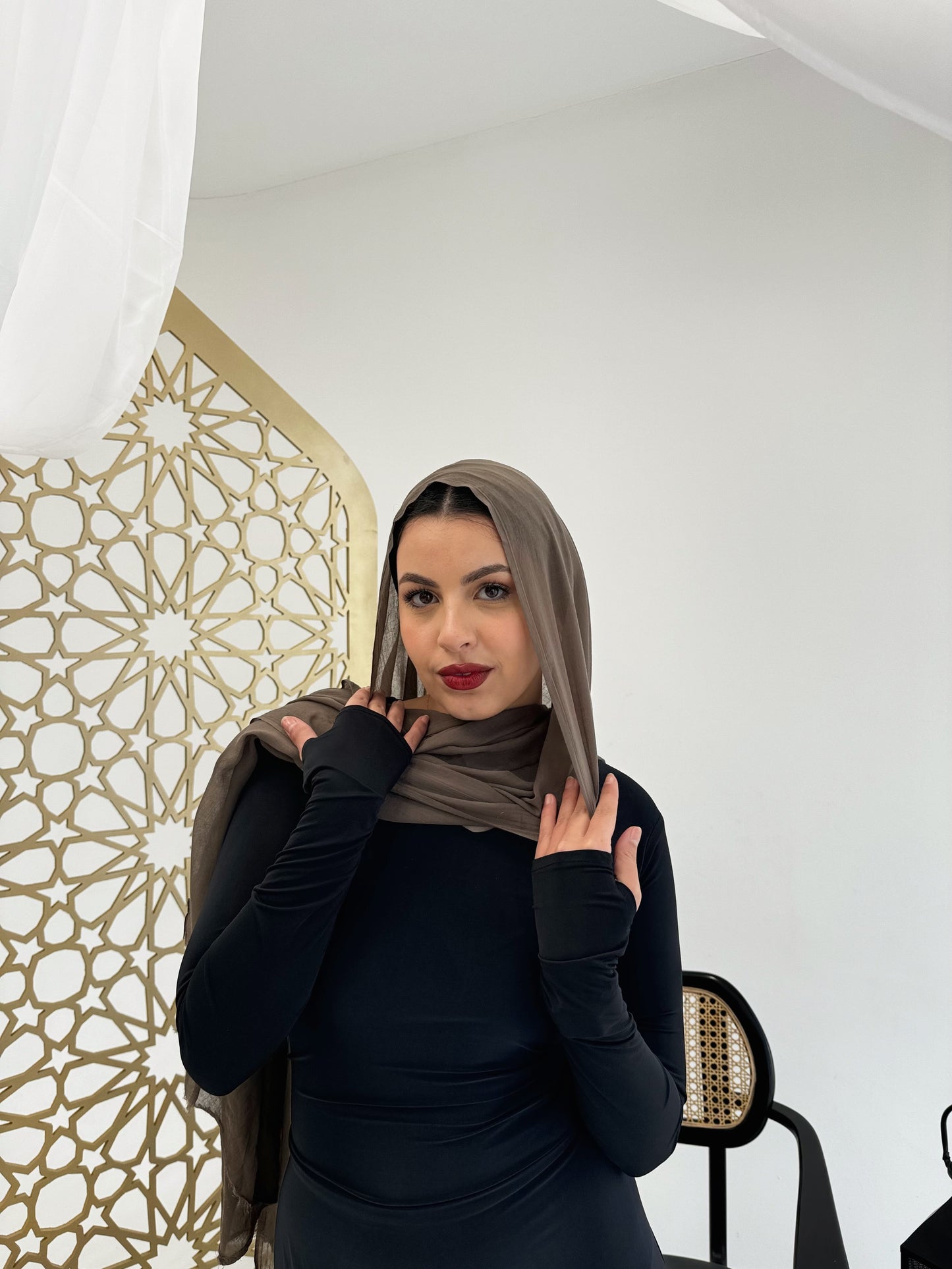 Mink Linen Hijab