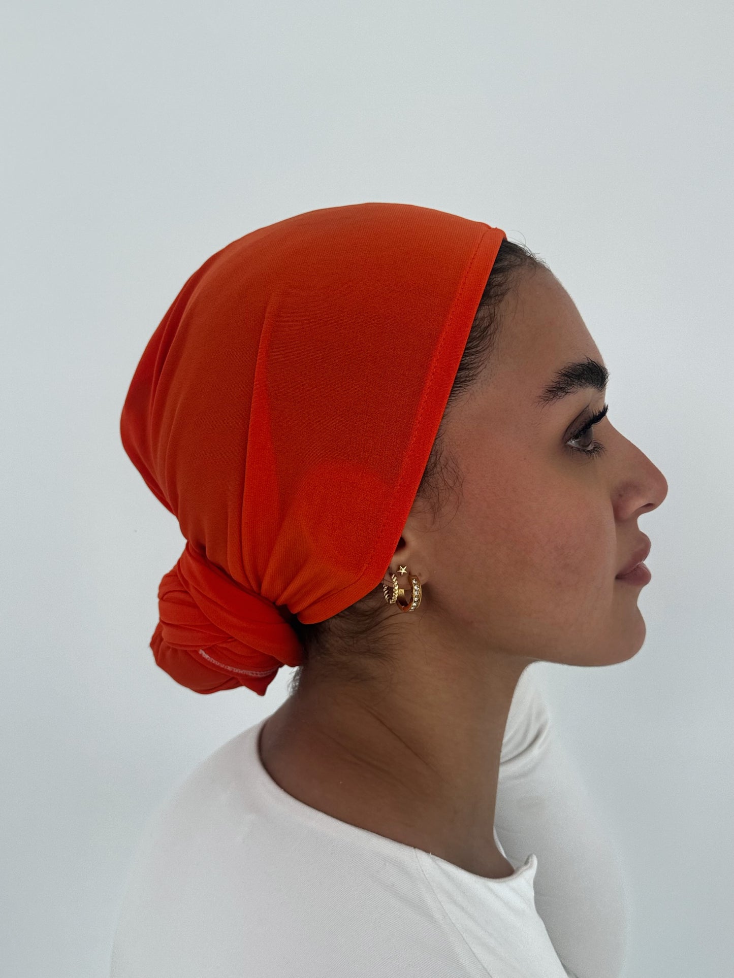 Sunset Flame Wrap Turban