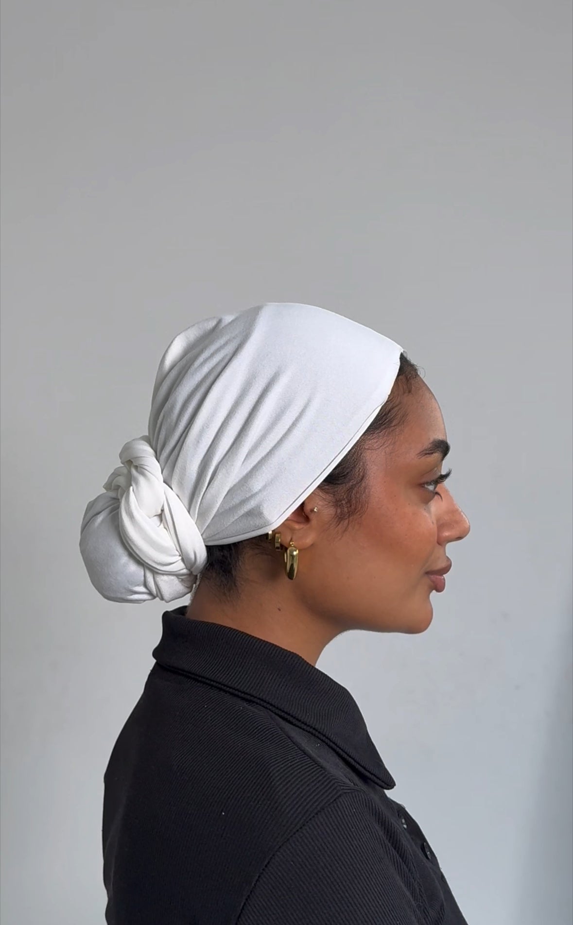 White Wrap Turban