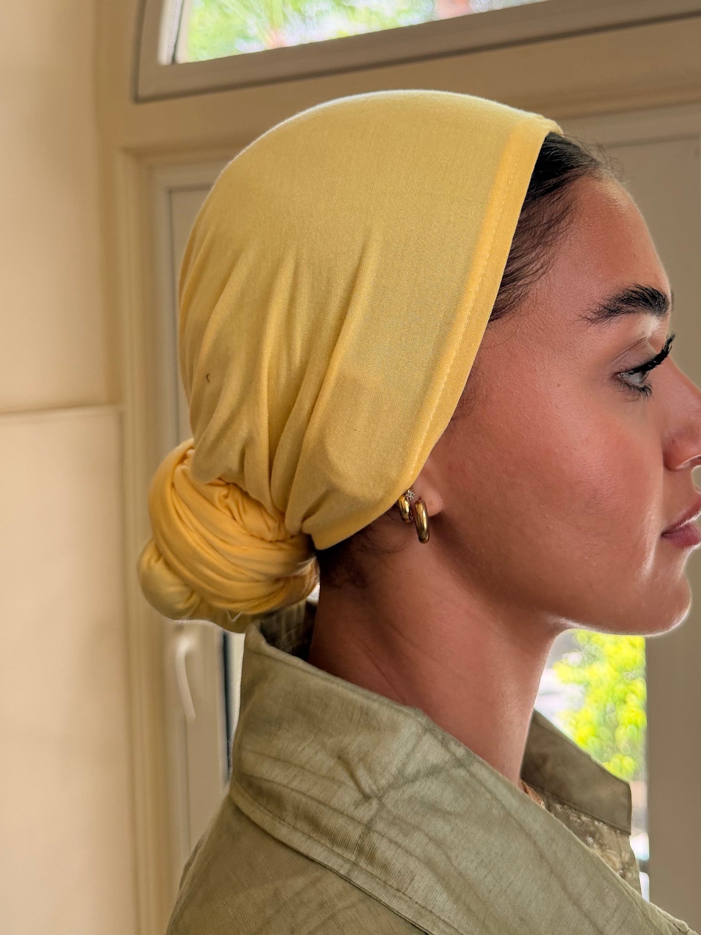 Honey Butter Wrap Turban cotton lycra