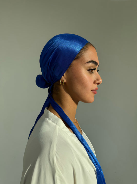 Metallic Blue Durag