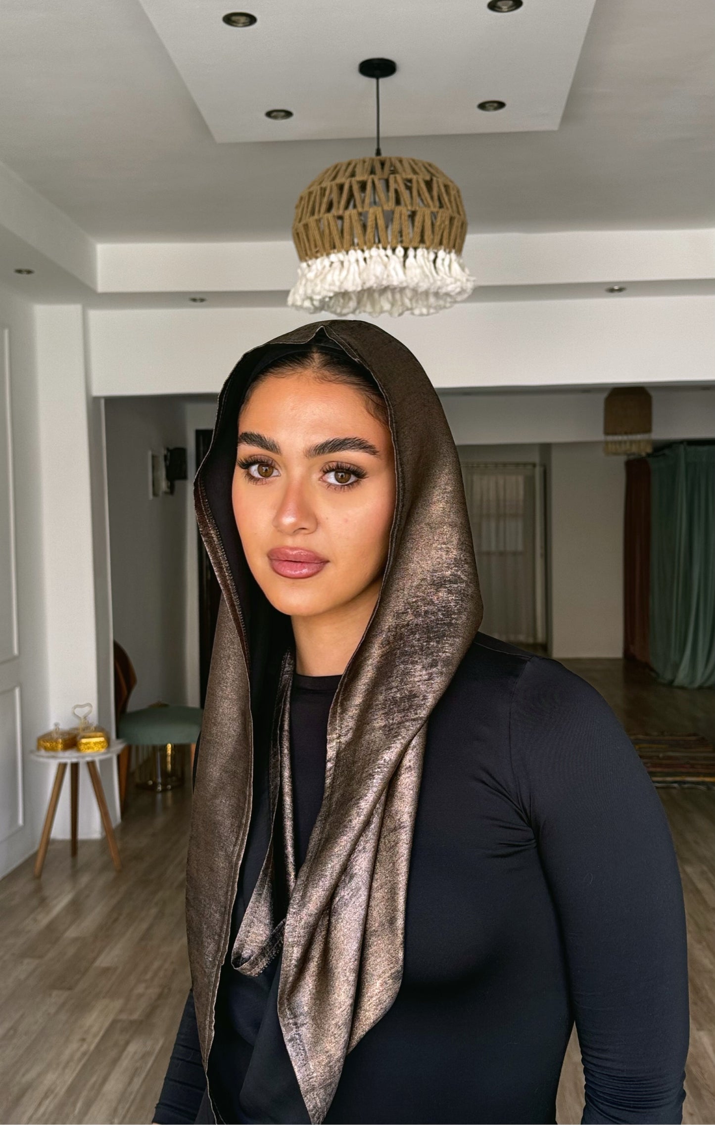 Gold Arabian Hood