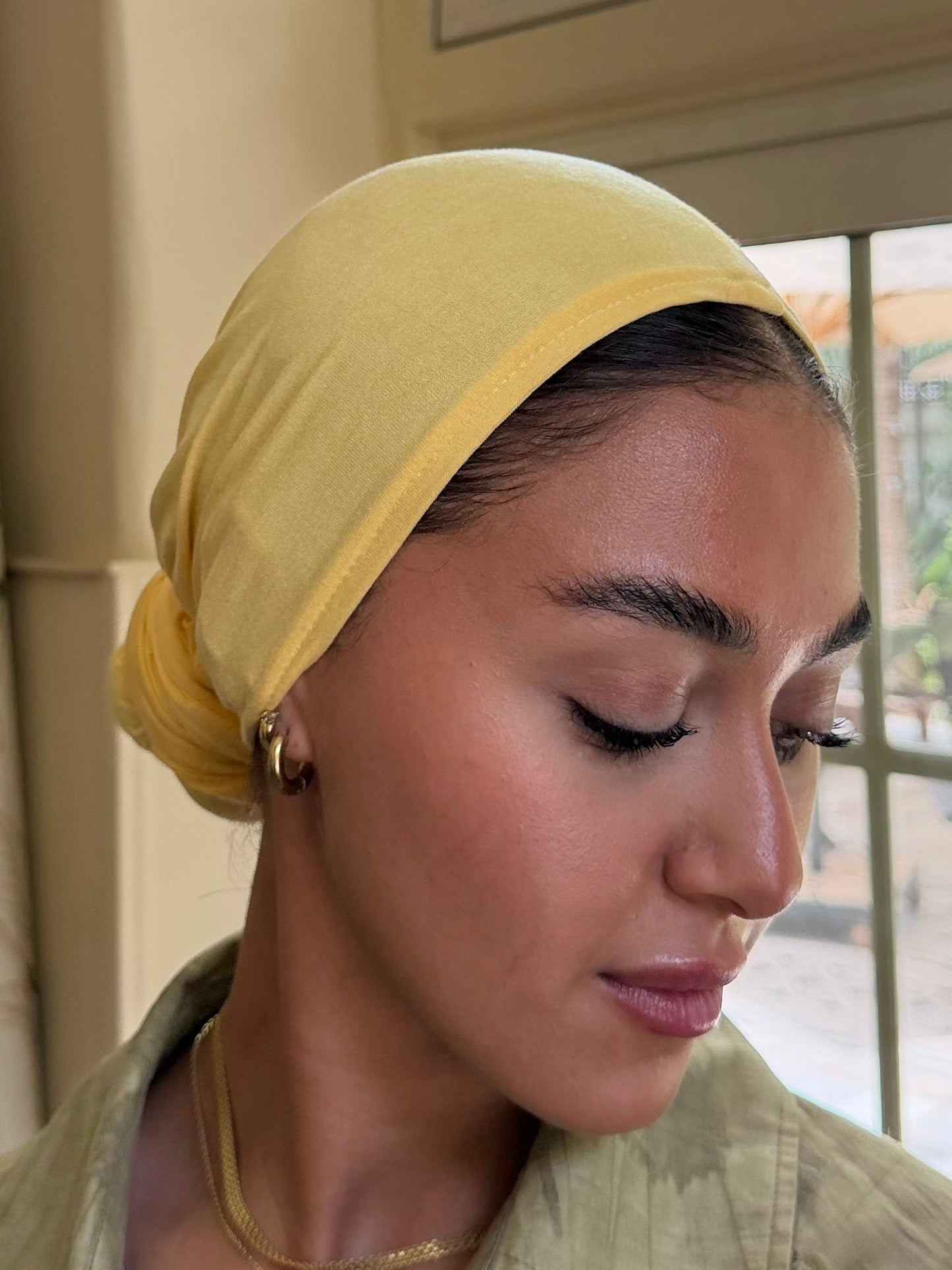 Honey Butter Wrap Turban cotton lycra